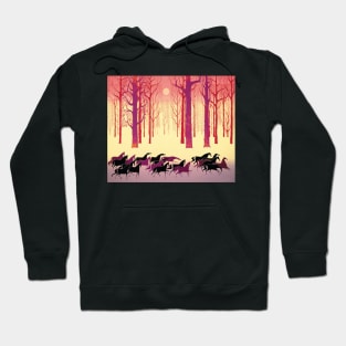 eyvind earle horses Hoodie